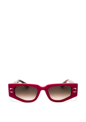 Roberto Cavalli geometric-frame sunglasses - Pink