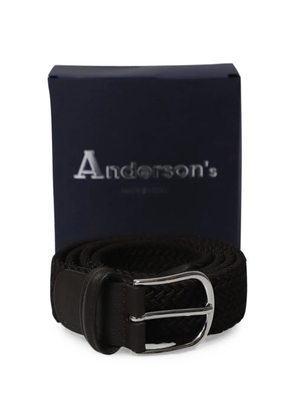 Anderson's woven-effect buckle belt - Brown