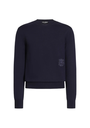 Dolce & Gabbana virgin-wool pullover - Blue