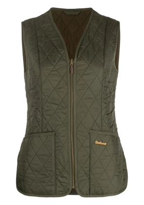 Barbour quilted V-neck gilet - Green