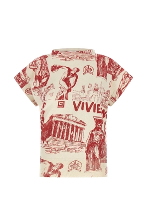 Vivienne Westwood Justine graphic-print top - Neutrals