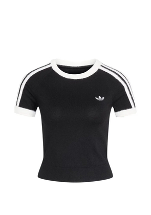 adidas knitted T-Shirt - Black