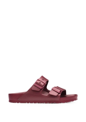 Birkenstock Arizona buckle-fastening slides - Red