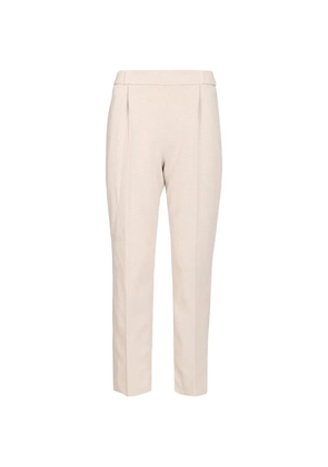 CFCL tapered-leg pintuck-knit trousers - Neutrals