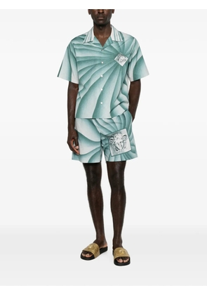 Versace Medusa Vortex-print shirt - Green
