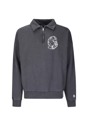 Billionaire Boys Club Arch Logo quarter-zip polo shirt - Black