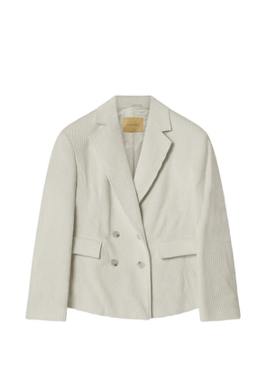 MOMONÌ Krapi double-breasted corduroy jacket - Neutrals