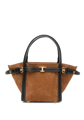 Tod's suede tote bag - Brown
