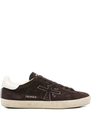 Premiata leather sneakers - Brown