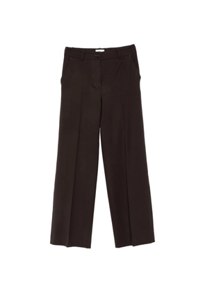 P.A.R.O.S.H. pressed-crease trousers - Brown