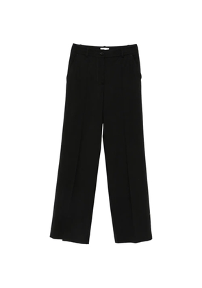 P.A.R.O.S.H. pressed-crease straight-leg trousers - Black