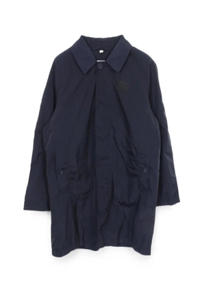 Burberry Pre-Owned 2010s single-breasted coat - Blue