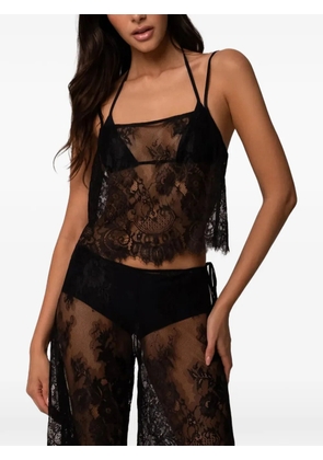 Kiki de Montparnasse Sabine camisole top - Black