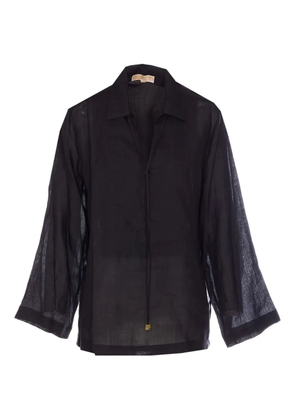 Michael Michael Kors ramie tunic - Black