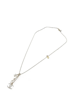 CHANEL Pre-Owned CC star necklace - Gold