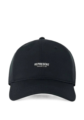 Represent Micro Owners Club logo-print cap - Black