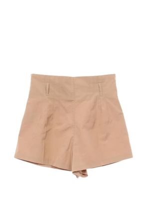 Prada Pre-Owned 2010s poplin shorts - Neutrals