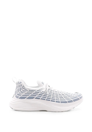 APL: ATHLETIC PROPULSION LABS TechLoom Zipline cage-detail lace-up sneakers - White