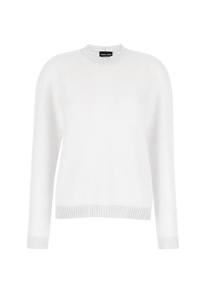 Giorgio Armani long-sleeve sweater - White