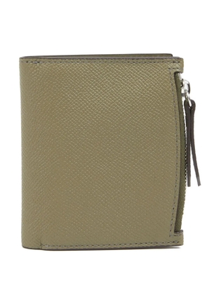 Maison Margiela small leather wallet - Green