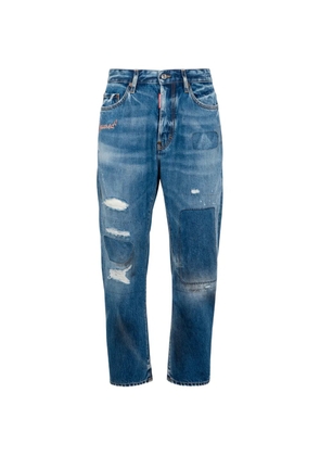 DSQUARED2 worker wash Bro jeans - Blue