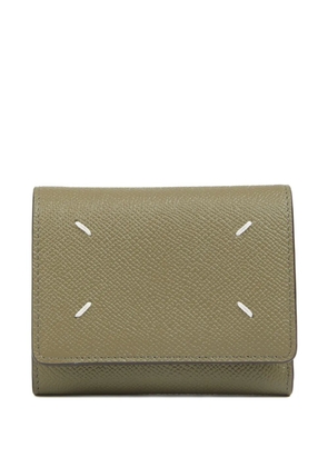 Maison Margiela leather wallet - Green