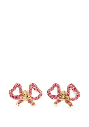 Vivienne Westwood Rigoberta crystal-embellished earrings - Gold