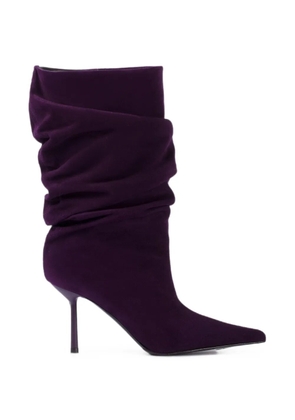 Le Silla Bella slouchy ankle boots - Purple