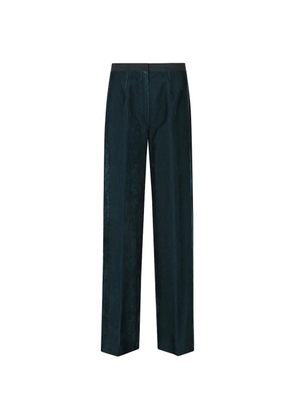 Forte Forte corduroy high-waisted trousers - Green