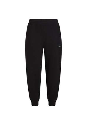 Karl Lagerfeld Jeans waffle-knit track pants - Black