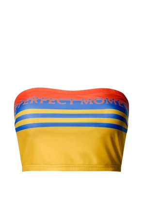 Perfect Moment stripe bikini top - Yellow