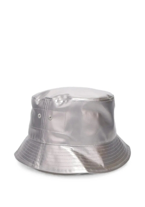 Rick Owens x Champion Gilligan star-patch bucket hat - Silver