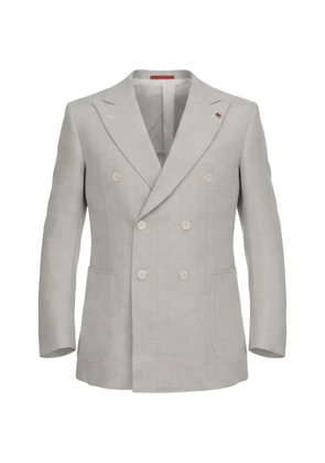 Isaia double-breasted dinner jacket - Grey