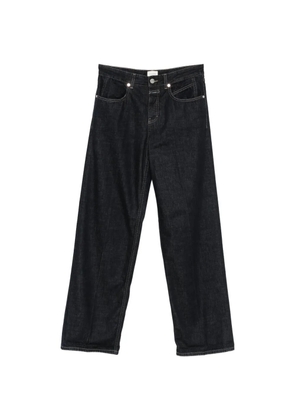Closed Nikka logo-patch wide-leg jeans - Blue
