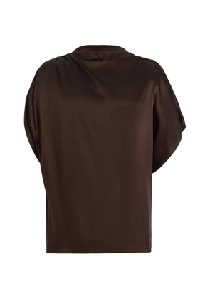 TWP Wish You Would blouse - Brown