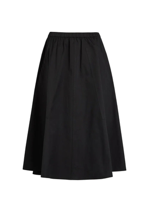 Vince elasticated-waist maxi skirt - Black