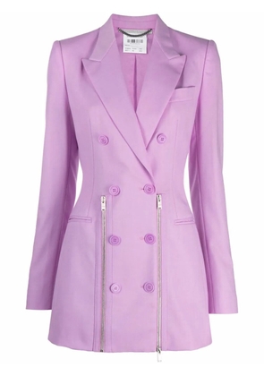 Stella McCartney double-breasted blazer - Purple