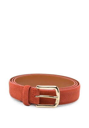 Nº21 suede-finish buckle-fastening belt - Orange