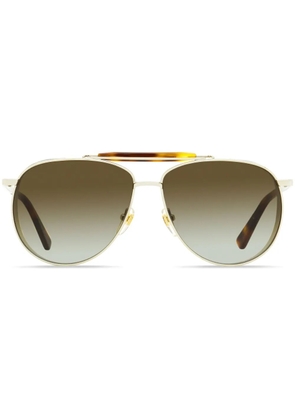 MCM 119 pilot sunglasses - Gold
