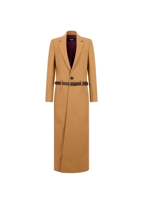 DSQUARED2 low-belt coat - Neutrals