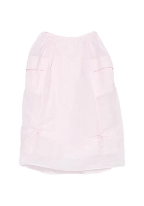 Cecilie Bahnsen Papillon matelassé maxi skirt - Pink