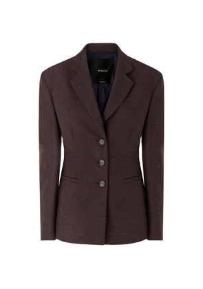 PINKO single-breasted blazer - Brown