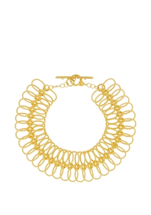 Sylvia Toledano XXL Link twisted-link collar necklace - Gold