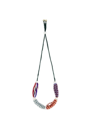 ALEMAIS Le Jardin beaded necklace - Green