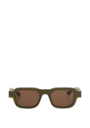Thierry Lasry Dusty rectangular-frame sunglasses - Green