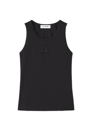 Lanvin Mother and Daughter bead-embellished tank top - Black