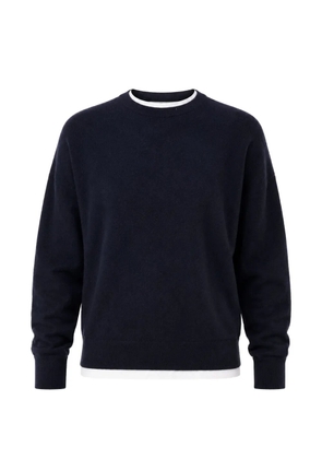 Officine Generale Misa crew-neck sweater - Blue