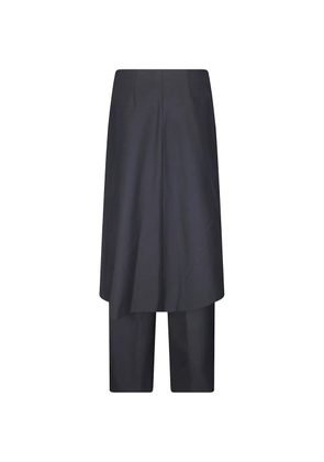 THELATEST layered trousers - Black