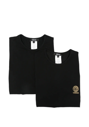 Versace logo-print T-shirt (set of two) - Black