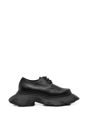 Comme Des Garçons x Phileo leather derby shoes - Black